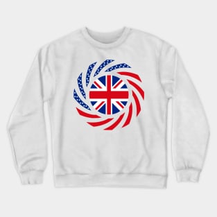 British American Multinational Patriot Flag Crewneck Sweatshirt